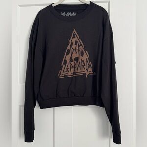 Black Def Leppard Sweatshirt